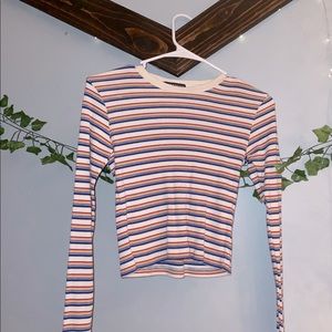 brandy melville striped long sleeve